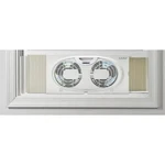 Lasko W07350 Twin Window Fan 10.15 2 Speed White New Box. Fixed Price $54.65.