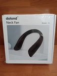 Dolond Personal Neck Fan Black MODEL:F2 4000MAH Type-c Usb Nib Cooling Portable. Fixed Price $12.74.