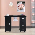 Manicure Nail Table With Electric Dust Collector Beauty Desk+drawers+wheels. Fixed Price $149.99.