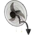 Kffkff 20" Wall Mount Fan 3-SPEED 4650 Cfm Oscillating Industrial Black. Fixed Price $72.49.