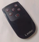 Genuine Lasko Replacement Fan 6-BUTTON Remote Control Black 5160-4/5538-1 (lotb). Fixed Price $9.97.