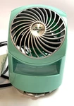 Vornado Flippi Fan Two Speed V6 Personal Air Circulator Eggshell Blue Teal. Fixed Price $13.94.