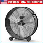 Commercial High Velocity Industrial 30 Inch Drum Fan 3SPEED Adjustable Floor. Fixed Price $129.95.