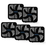Hurricane 20" Classic Series Floor Box Fan With 3 Speed Settings, Black, 5 Pack. Fixed Price $248.99.