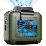 Yeedie Portable Mini Waist Fan Rechargeable With 4*2*4 Inches, Olive Green. Fixed Price $34.81.