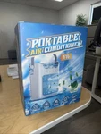 Portable Air Cooler Fan Mini Conditioner Usb Cooling Desk F16 Led. Fixed Price $14.99.