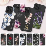 For Iphone 17E 14 15 13 16 Pro Max Flower Personalized Case Silicone Cover. Fixed Price $12.53.