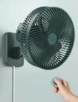 Comoistar 10 Inch Oscillating Wall Mount Small Fan With Remote Control And Ti.... Fixed Price $89.02.