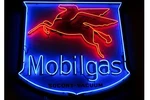 Mobil Oil Pegasus Gasoline 24"X20" Neon Lamp Light Sign Hd Vivid Printing. Fixed Price $209.09.