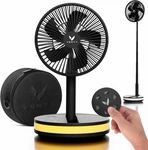 Venty Portable Fan W/ Remote 4 Speed Led Usb-c Black. Fixed Price $145.15.