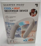 Sharper Image Cordless Cool And Heat Neckwear Device White. Fixed Price $18.66.