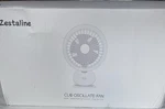 Zestaline Clip On Oscillating Fan Black Great For Camping Battery Operated. Fixed Price $8.99.