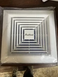 Aufind 9" Bathroom Exhaust Fan Cover X2 With Spring, Set Of Vent. Fixed Price $15.00.