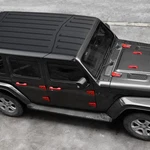 Cherocar 22PCS Exterior Accessories - Engine Hood, Door Hinge, Side Air Condi.... Fixed Price $126.99.