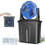 Ausic 9L 10IN Bucket Portable Misting Fan For Outdoors Patios, 20000MAH Recha.... Fixed Price $123.17.