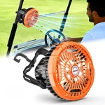 36 Hrs Long Runtime Golf Cart Fan 7-INCH Large Battery Powered W/3 Spee. Fixed Price $57.95.