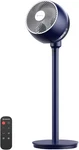 Fan For Bedroom 90 Oscillating Standing Quiet Pedestal W/ Remote Dark Blue. Fixed Price $65.00.