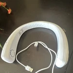 Arctic Air Model 21001 Wearable Bladeless Neck Fan White Usb Rechargeable Quiet. Fixed Price $23.00.