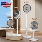360 Pedestal Fan Air Circulator, Oscillating, White, 11-34'' Adjustable Height. Fixed Price $25.98.