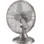 Good Housekeeping 12-IN All-metal Retro Table Fan Brushed Nickel. Fixed Price $79.99.