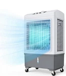 Fancole Evaporative Air Cooler, 2100CFM Windowless Conditioner Cooling. Fixed Price $118.00.