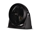 Black+decker 7-INCH Portable Turbo Fan, 3-SPEED Settings, Desktop Personal Cooli. Fixed Price $29.99.