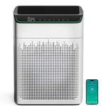 Meronte Air Purifiers Up To 1690 Ft With Pm 2.5 Wifi Alexa Pack Hepa - White. Fixed Price $103.29.