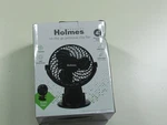 Holmes 4 On-the-go Personal Fan With Clip 3 Speeds, Inch, Black Light Weigh. Fixed Price $15.99.
