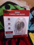 Konwin Compact Fan Heater For Room 2 Settings Adjustable Thermostat Brand New. Fixed Price $29.89.