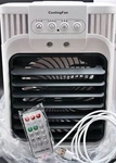 Vicelec AB-1 White 7 Night Light Portable Air Conditioner Cooling Fan W/ Remote. Fixed Price $15.44.