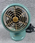 Vornado Vfan Retro Green Desk Adjustable Tilt Electric Metal 2-SPEED. Fixed Price $32.00.