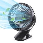 Adrinfly Portable Clip-on Battery Operated 4 In. 3 Fan Speeds Pedestal. Fixed Price $32.14.