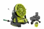 Ryobi PMF01K Bucket Top Misting Fan Kit. Fixed Price $160.00.