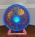 Vintage 90S Rainbow Duracraft DT-7 Table/desk Fan Adjustable Tilt. Fixed Price $52.99.