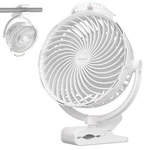10000MAH Clip On Fan, 8-INCH Golf Cart Rechargeable With Led Light, 9 Spe.... Fixed Price $50.58.