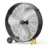 Ccgiru High Velocity Industrial Drum Fan 36" SFDC-900F Black. Fixed Price $435.63.