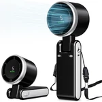 Azdedut Portable Fan, Mini Handheld Turbo Rechargeable Fan.... Fixed Price $17.35.