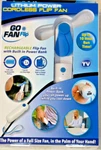 Go Flip Fan Usb Rechargeable 10 Hour Run Time Built In Power Bank Brand New. Fixed Price $7.89.