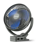 Koonie 10000MAH Rechargeable Portable 8-INCH Clip-on Fan, Usb Inch, Blue. Fixed Price $60.75.