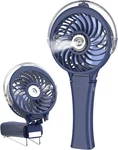 Handfan Portable Handheld Misting Rechargeable For Summer Beach Blue. Fixed Price $22.79.