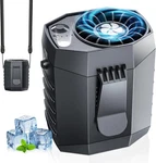 Upgraded 2026 Smart Portable Rechargeable Fan With Led Light & 25H Runtime, 4-S. Fixed Price $29.52.