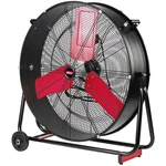 Hyper Tough New 30 Inch High Velocity Tilted Drum Fan Red & Black. Fixed Price $139.99.