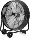 Costway 24" Industrial Drum Fan, 3 Speeds Portable Commercial Floor 8100CFM. Fixed Price $136.07.