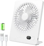 Zuvas Desk Fan Battery Operated Rechargeable 180 Tilt Folding Personal. Fixed Price $14.90.