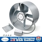 15 Inch Attic Exhaust FAN,1300 CFM,1075 Rpm, 3.4 Amp Gable Mount Power. Fixed Price $76.83.