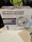 Black And Decker 9INCH Blade Frameless Box Fan BFB09W. New-in. Fixed Price $15.00.