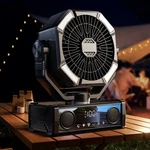 Portable Fan Rechargeable With 5.3 Bluetooth Speaker, 25000MAH Camping Wi.... Fixed Price $57.81.