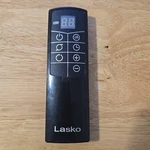 Genuine Original Lasko Fan/heater Hybrid Remote Control 7 Button Oem. Fixed Price $7.68.