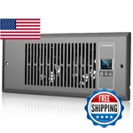Vivohome Quiet Register Booster Fan With Opening 4" 12" Intelligent Therm. Fixed Price $82.99.