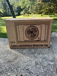 Galaxy 9 Inch Reversible Window Fan. Model 2122. Works Great!. Fixed Price $75.00.